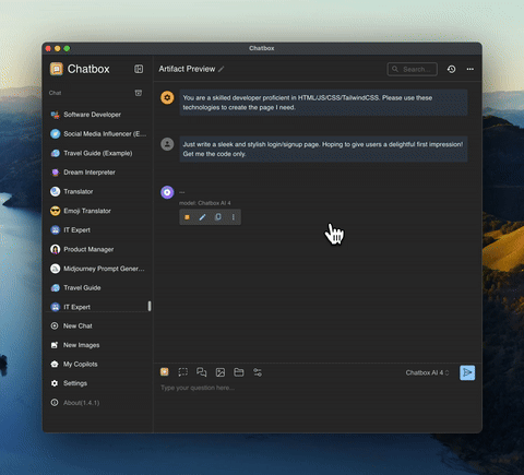 Chatbox — OpenAI Feature Integration